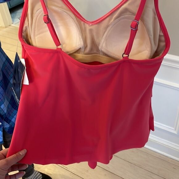 MAGICSUIT BLUSH PINK TANKINI TOP. NEW - Picture 3 of 7